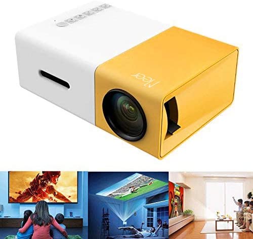 Mini Projector, Meer YG300 Portable Pico Full Color LED LCD Video Projector