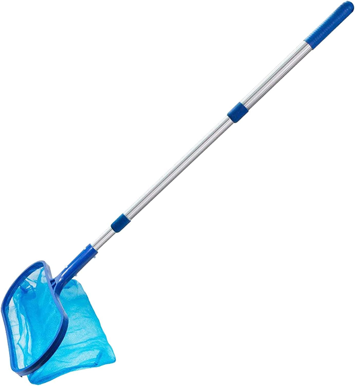 Skimmer Net for Cleaning,Wide Heavy Duty Pool Leaf Rake with Fine Mesh & Deep Bag, Swimming Pool Nets, Debris Catcher with Strong Plastic Frame for Inground & Above Ground Pools, Ponds