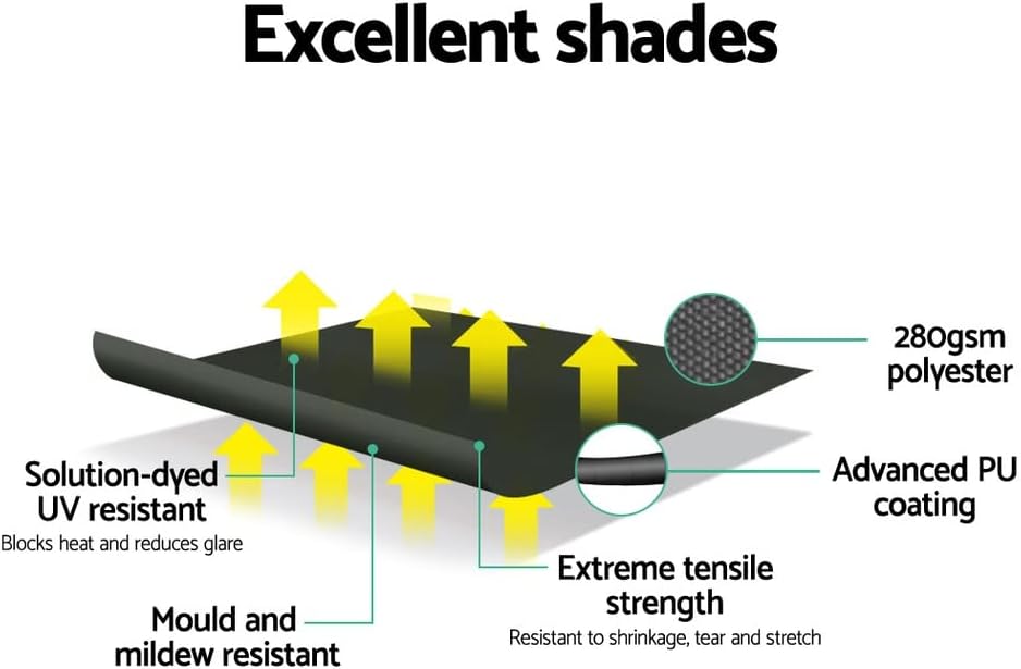 Window Fixed Pivot Arm Awning Outdoor Blinds Retractable Canopy1.5X2.1M