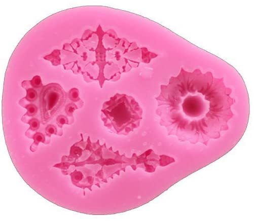 3D Retro Embossed Pendant Jewelry Fondant