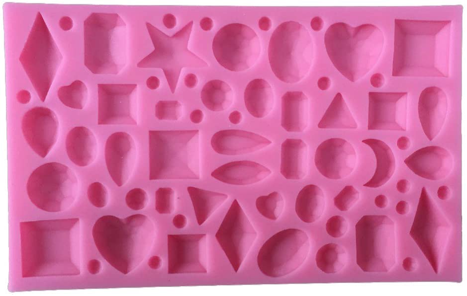 Mini Diamonds Jewel Cake Molds