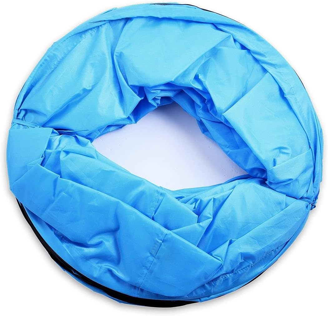 5.5 m Foldable Dog Agility Tunnel with Ground Pegs & Carry Bag
