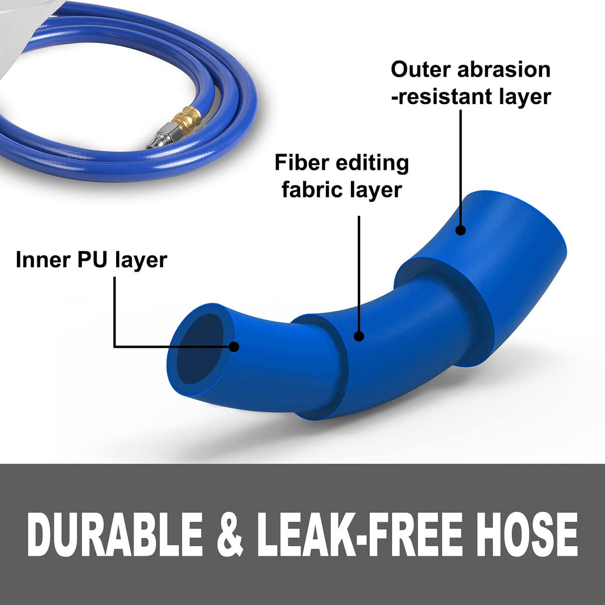 20m Air Hose Reel Nitto Quick Fitting Retractable Auto Rewind Any Position Stop for Spray Gun Nail Gun Air Ratchet