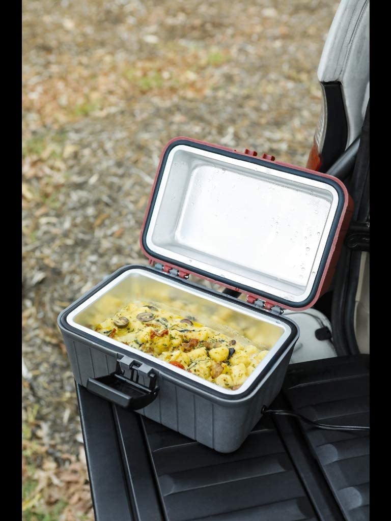 Portable Food Warmer 12 Volt - with Built in LED Light