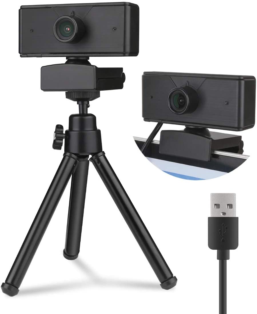 1080P Webcam with Built-in microphone