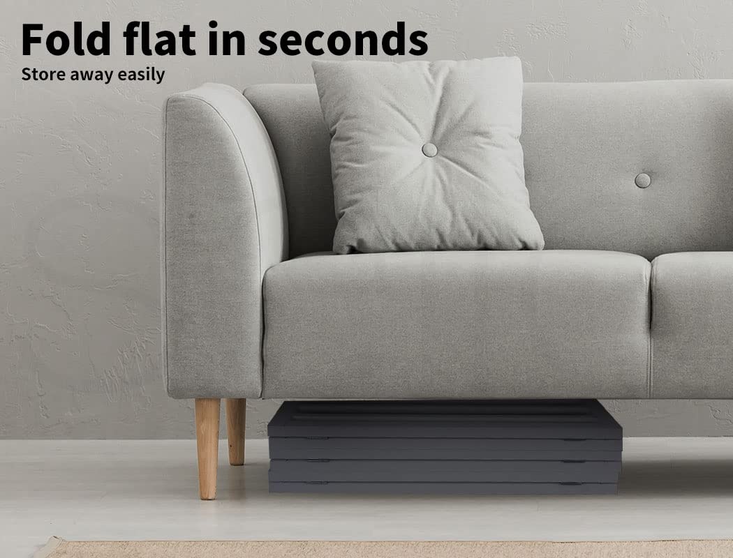 Dog Gates Pet Gates Indoor Foldable Dog Fence Puppy Safety Stair Barrier Security Door, Height 1.4M,Grey