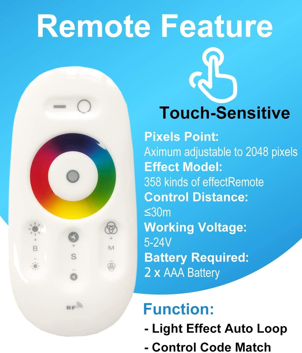 RGB Corner Floor Lamp