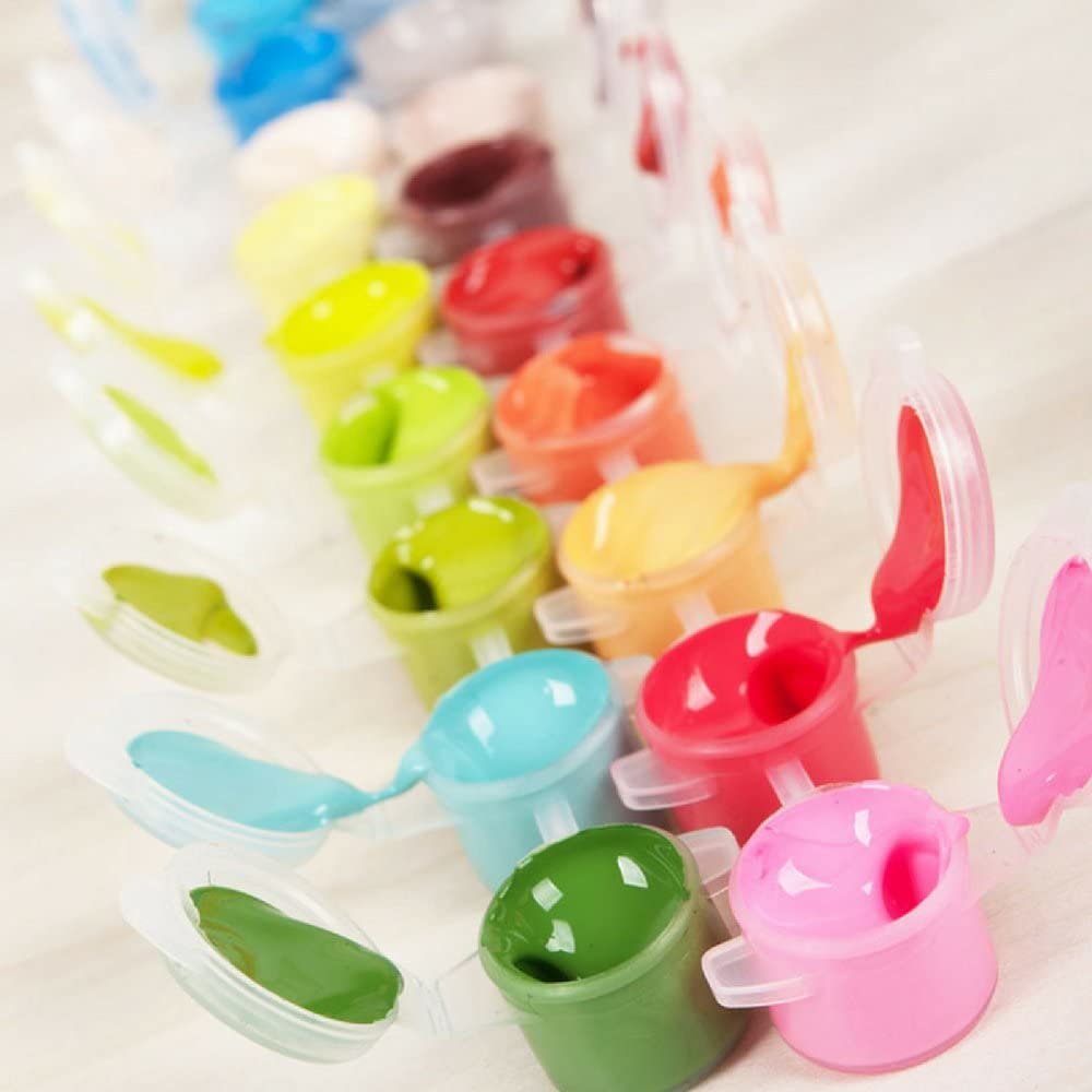 DIY Paint by Numbers Kit for Adults - Van Gogh The Starry Night Replica | DIY Paint by Numbers Landscape Scene Paintings Arts Craft for Home Wall Decor | Canvas, Brushes, Acrylic Paints Included