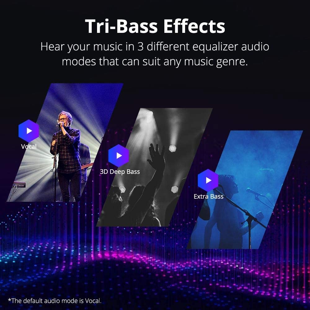 Waterproof Bluetooth Speakers, Tronsmart T6 Plus 40W Outdoor Speakers Bluetooth 5.0, IPX6 Portable Wireless Speakers with Tri-Bass Effects, 15-Hour Playtime with 6600mAh Power Bank, TWS, Built-in Mic