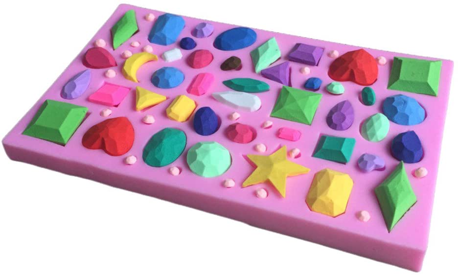 Mini Diamonds Jewel Cake Molds