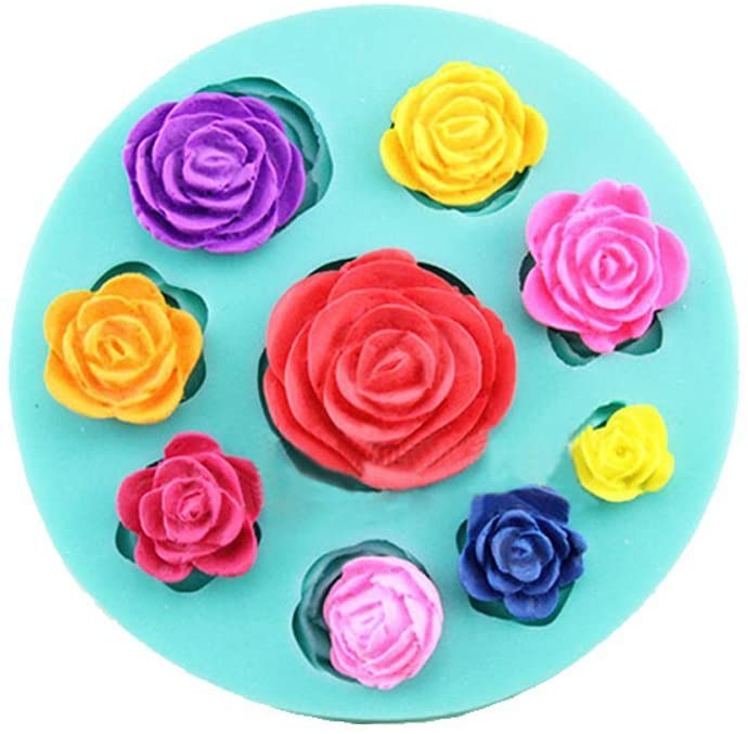 3D Rose Fondant