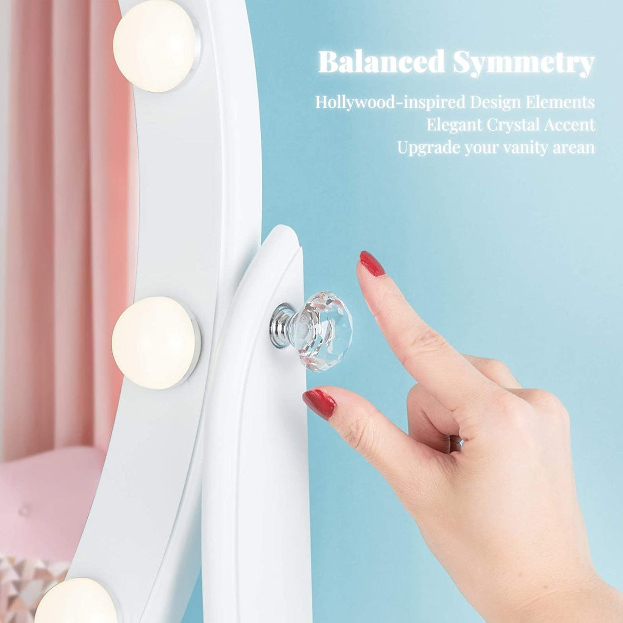 Hollywood Lighted Vanity Makeup Mirror