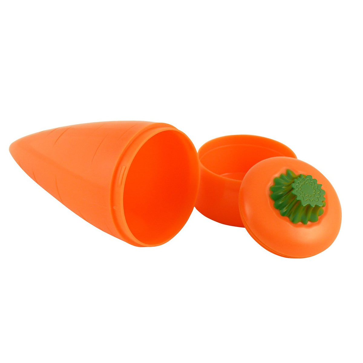 Hutzler Attack Snack Carrot & Celery Containers with Dip Cups – 2 Pack