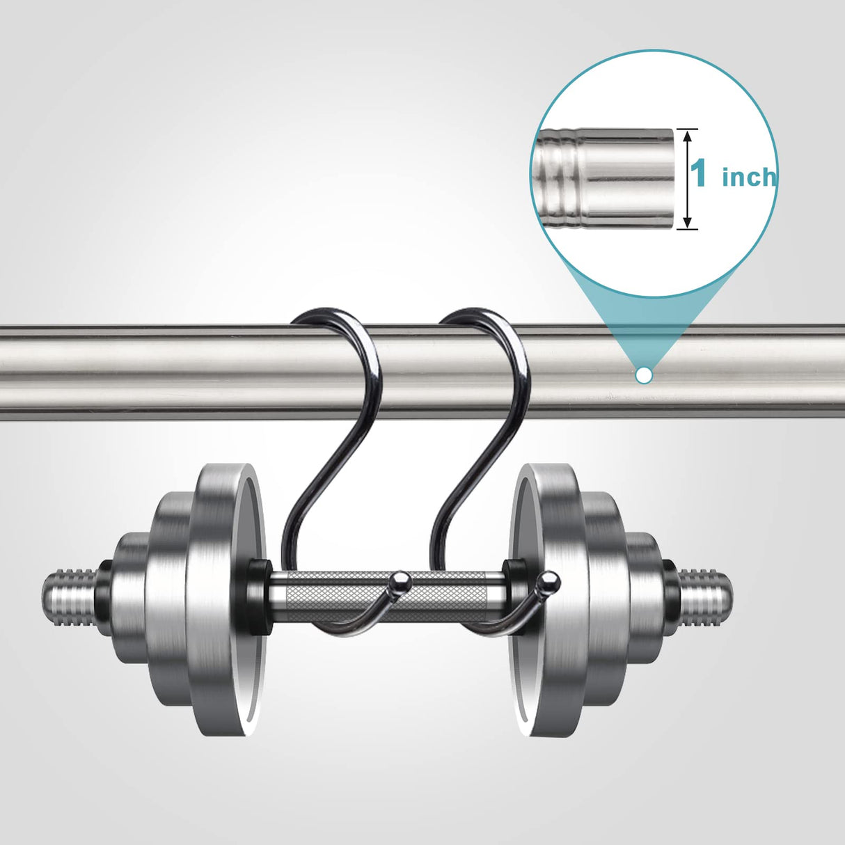 Curtain Divider Stand - 48 to 72 inches Expandable Room Divider,Damage Free Freestanding Vertical Tension Stand