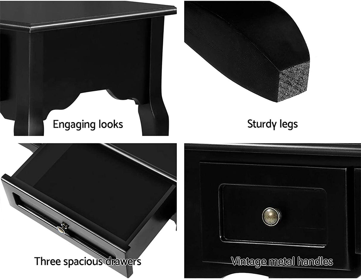 Artiss Console Table Wooden French Provincial Hallway