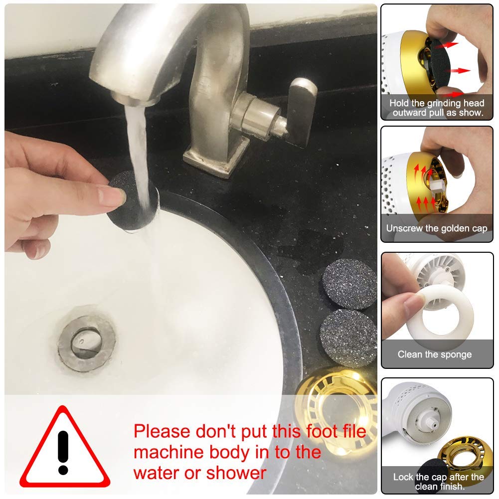 Electric Foot File Callus Remover