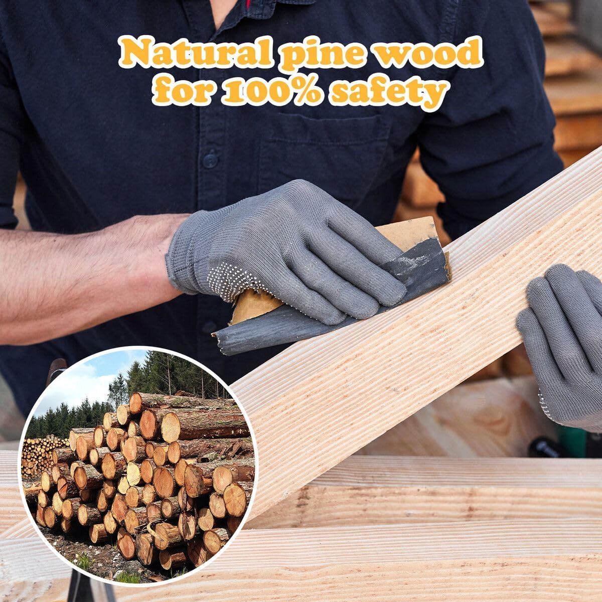 Freestanding Dog Gates with Walk Over Door,Pet Dog Gate Wooden,Foldable Dog Fence Pet Gate Puppy Safety Guard,Indoor Pet Playpen Cat Barrier Protection Net Stair Partition,White with 3 Panels