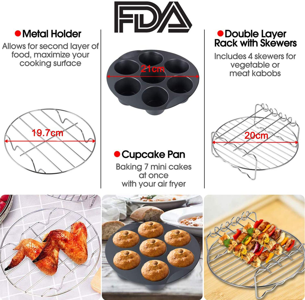 Air Fryer Accessories Set
