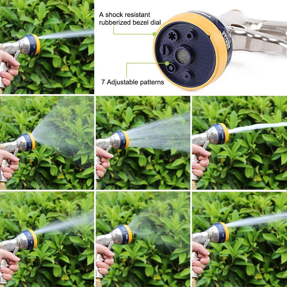 Multi Garden Hose Spray Gun-7 Patterns