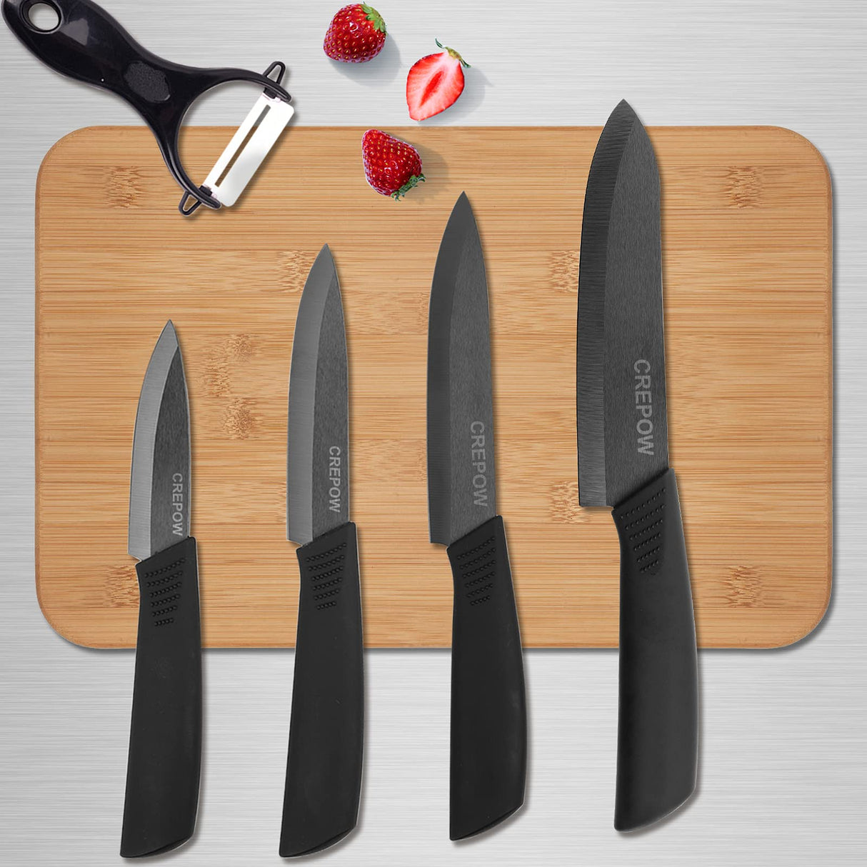 Ceramic Kitchen Knife Set