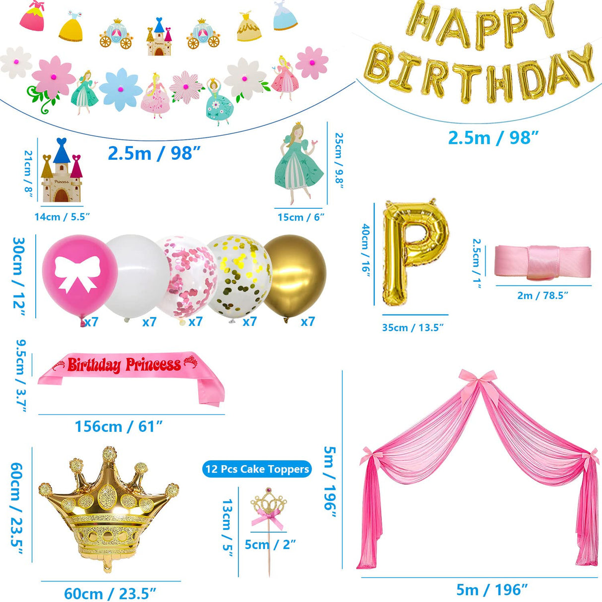 Princess Party Decorations