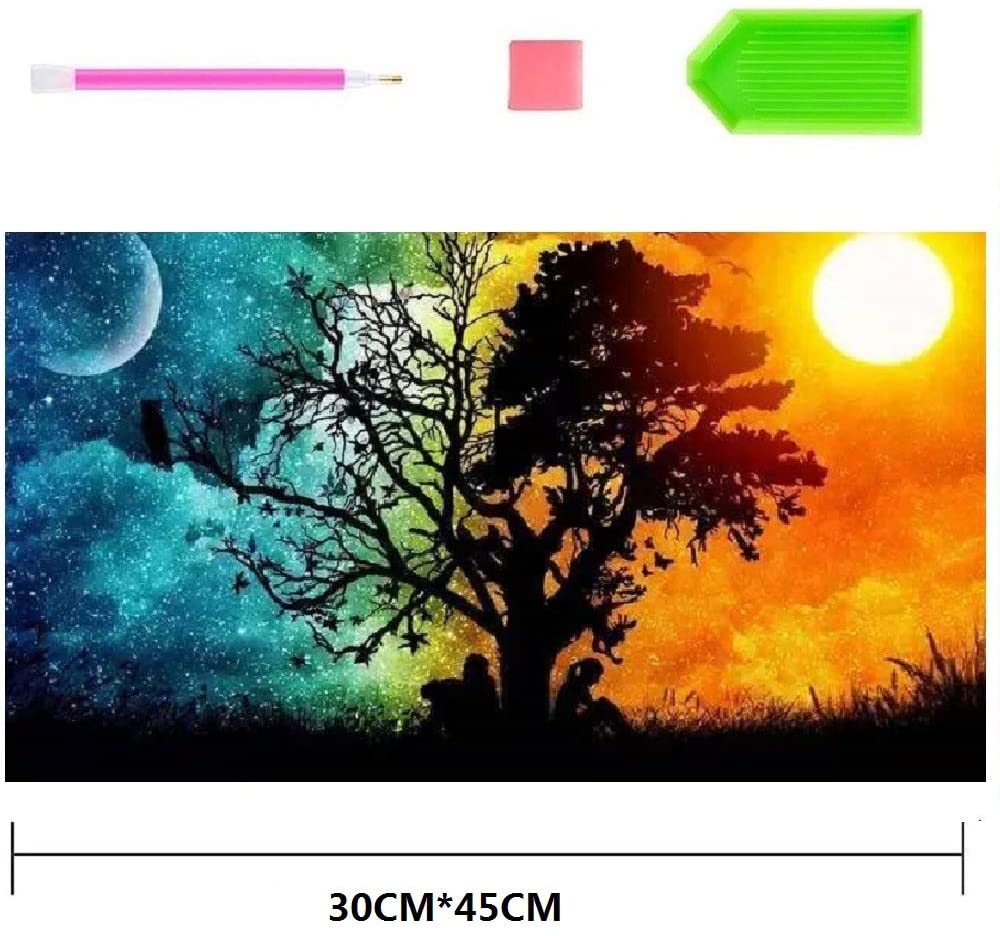 2 Pack DIY 5D Diamond Painting Kit