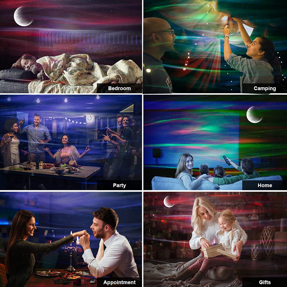 VSM Dream Aurora Star Projector Light