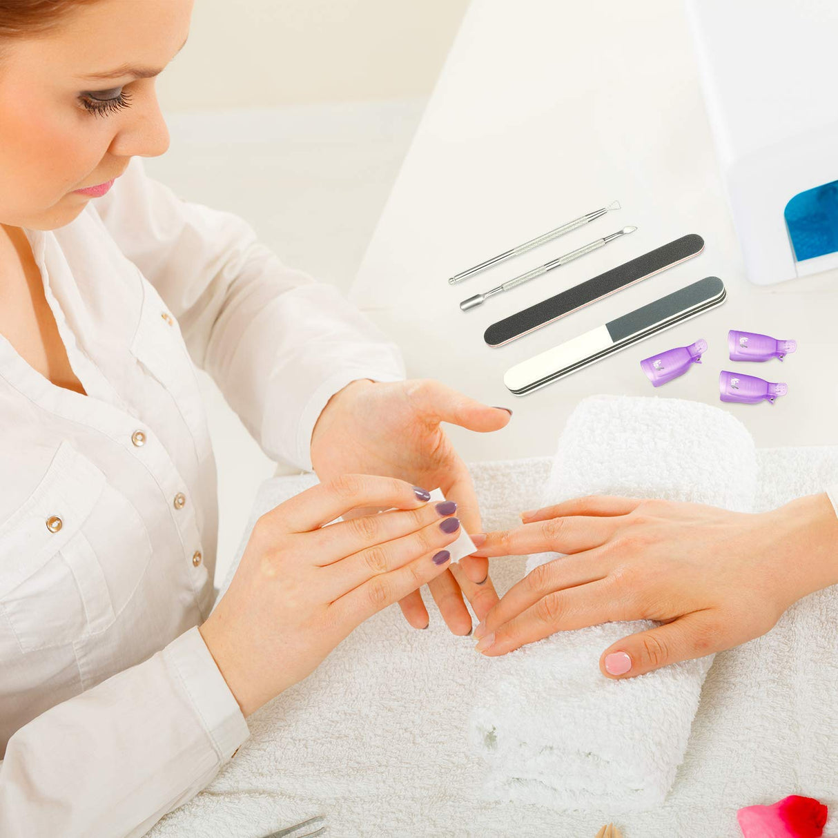 Nail Polish Gel Remover Tools Kit