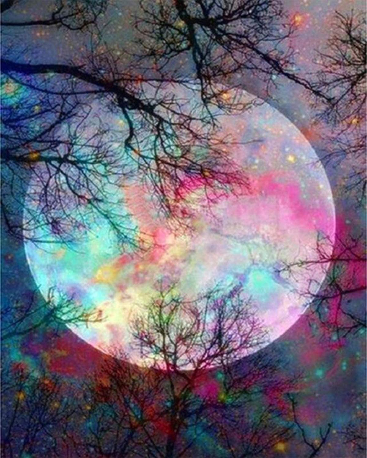 5D Bright Moon Diamond Painting