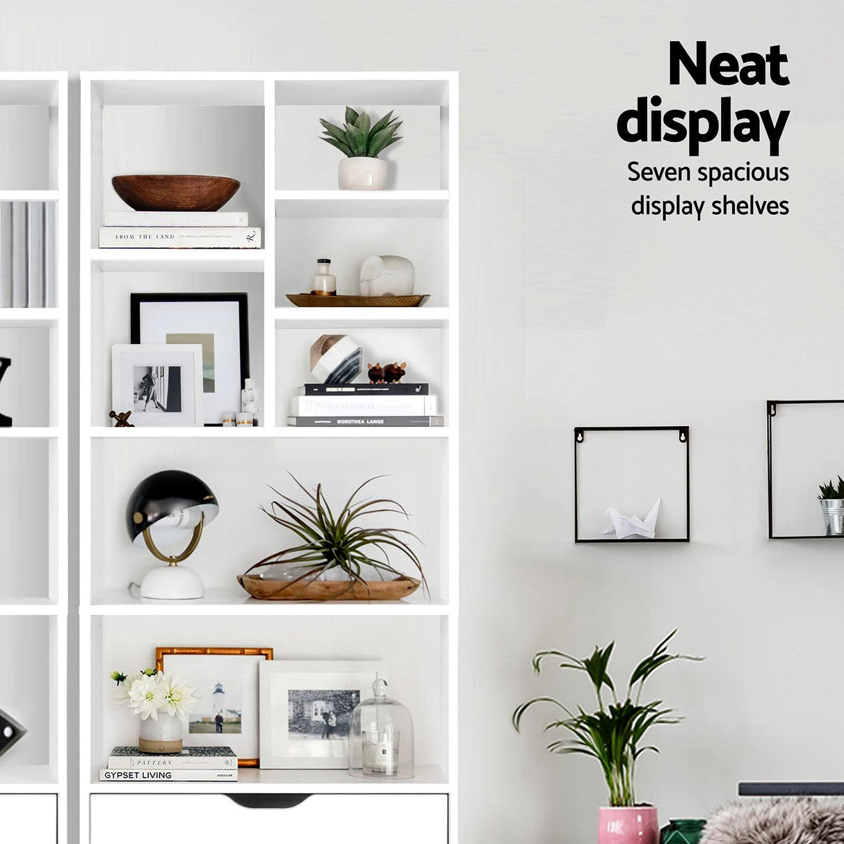 Artiss Bookcase Display Shelf Storage Cabinet