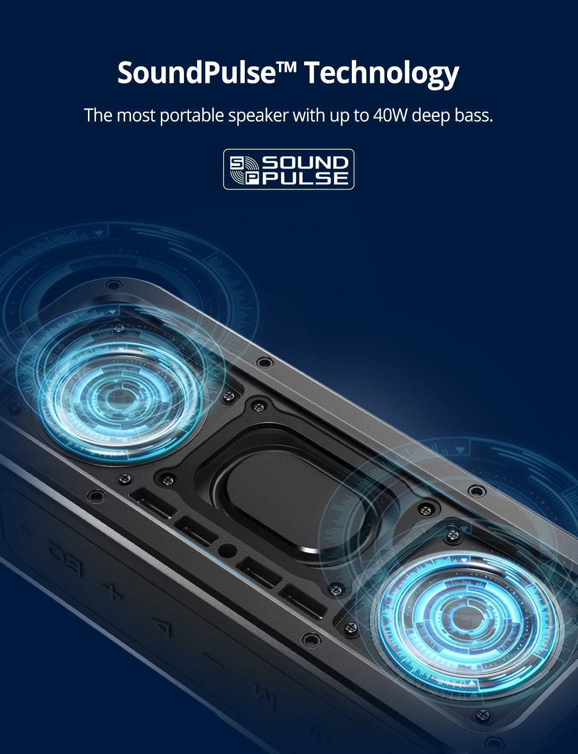 Waterproof Portable Bluetooth Speaker