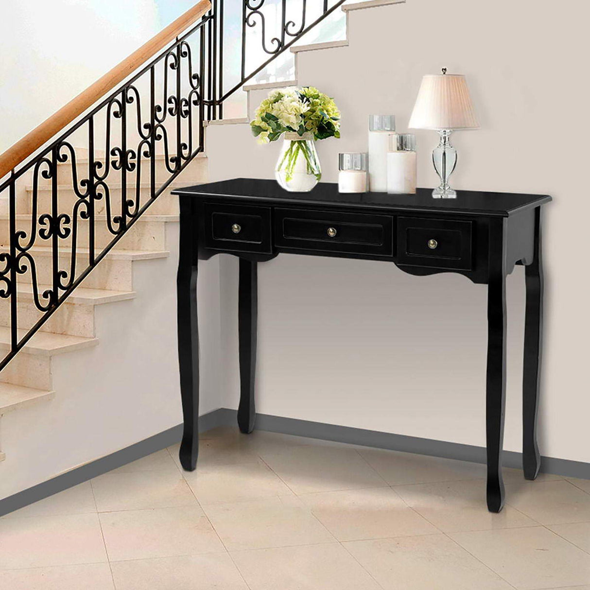 Artiss Console Table Wooden French Provincial Hallway