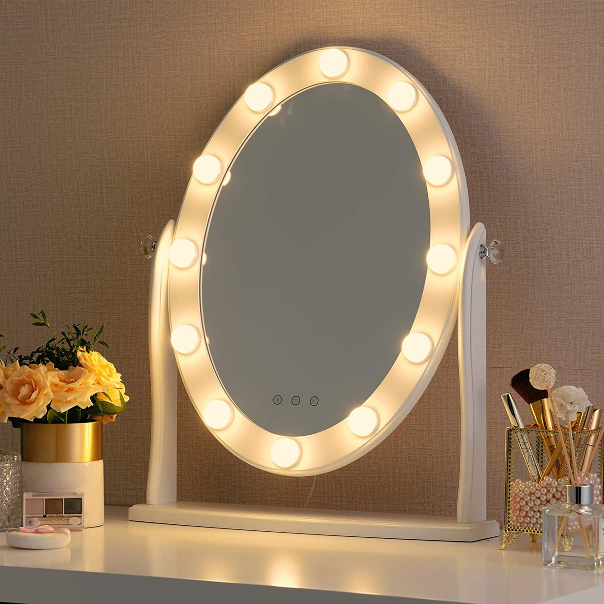 Hollywood Lighted Vanity Makeup Mirror