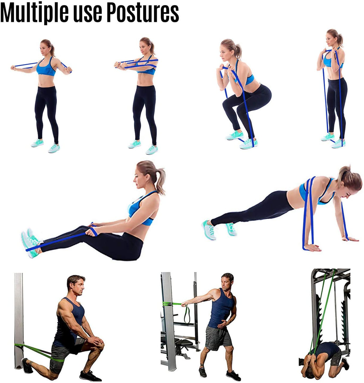 Workout Stretching Band Set