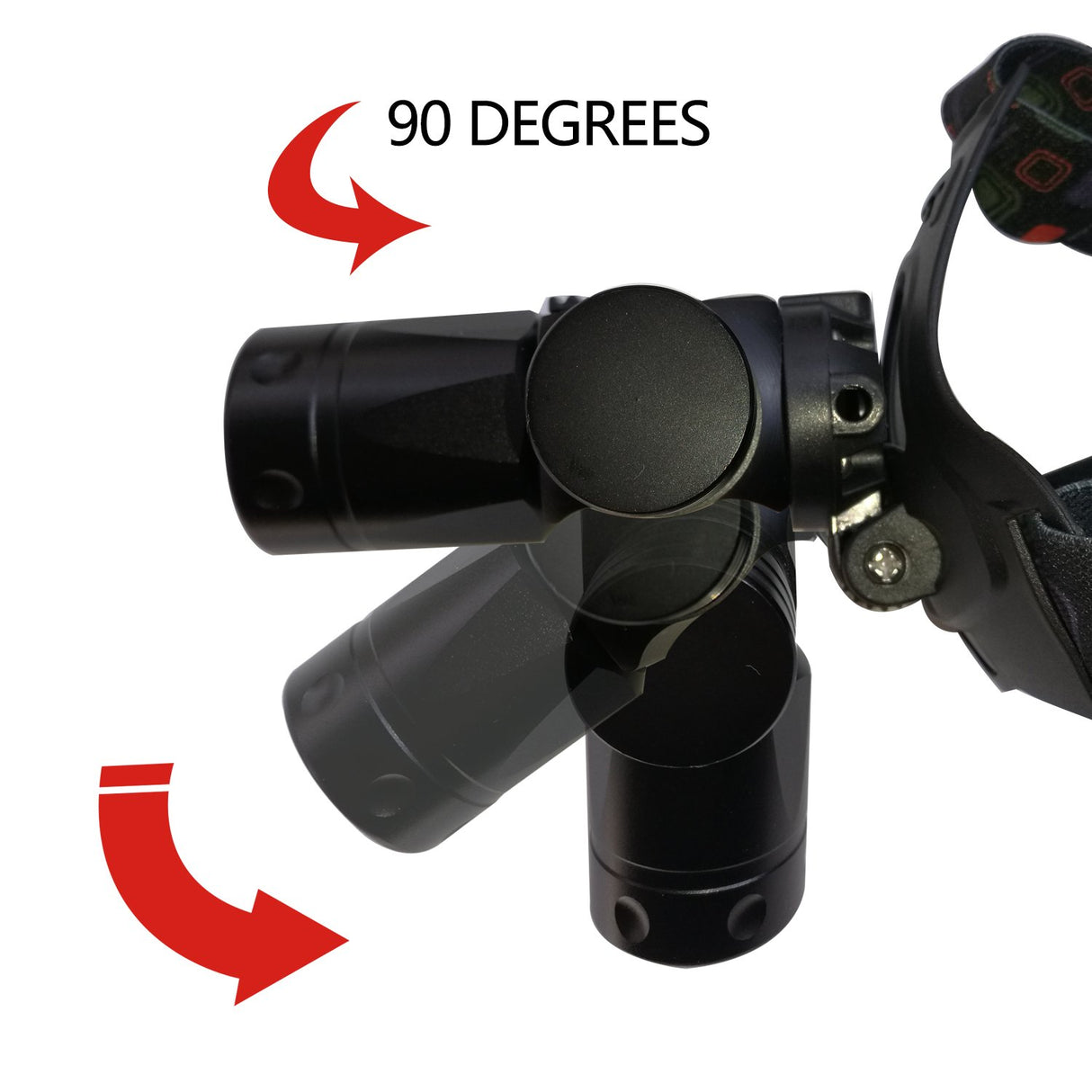 Aluminum Waterproof Diving Swimming Hiking Camping Hunting Fishing Headlamp Underwater 1800 Lumen Safety Head Light Flashlight