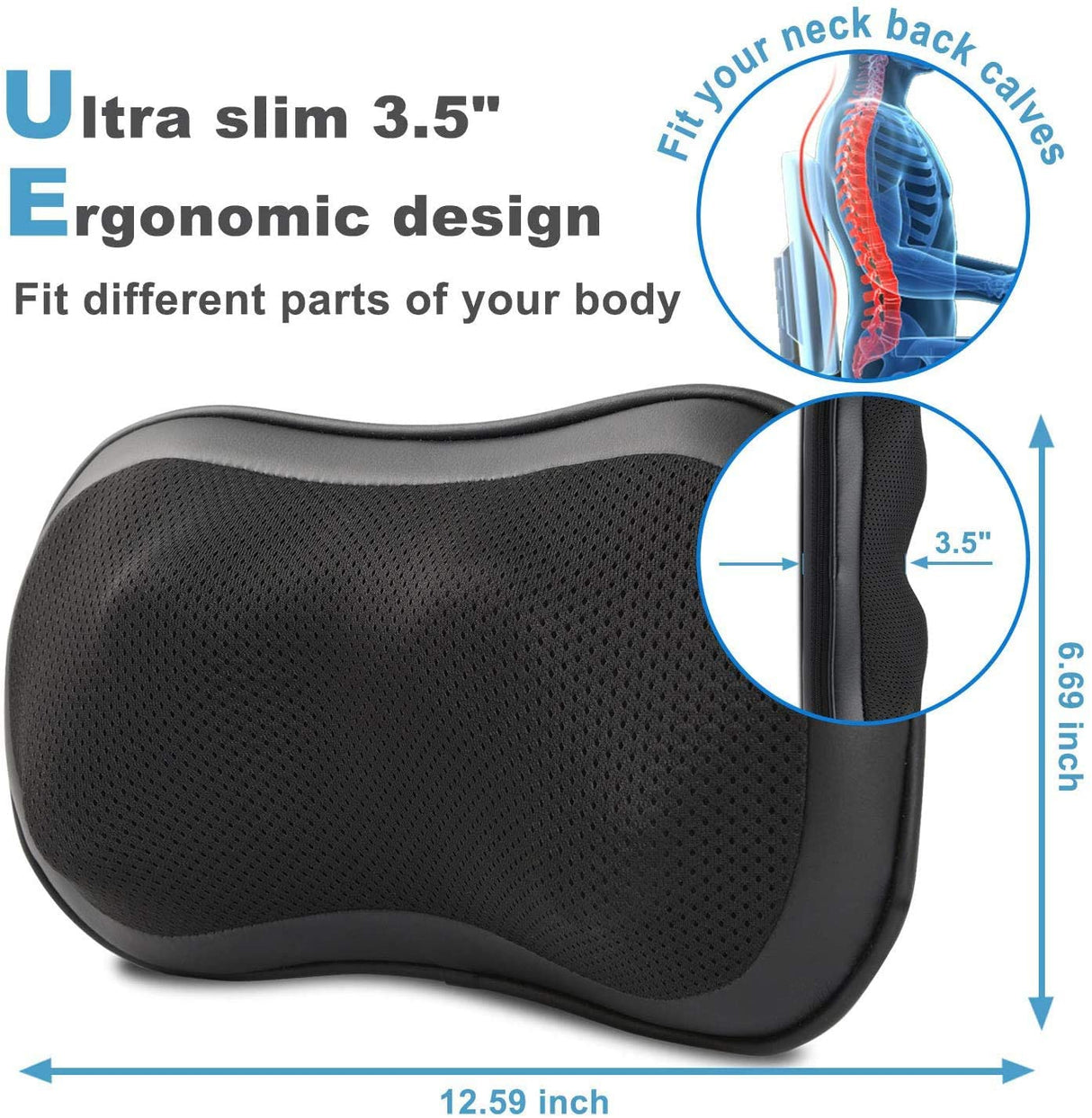 Ultra Slim Back Massager