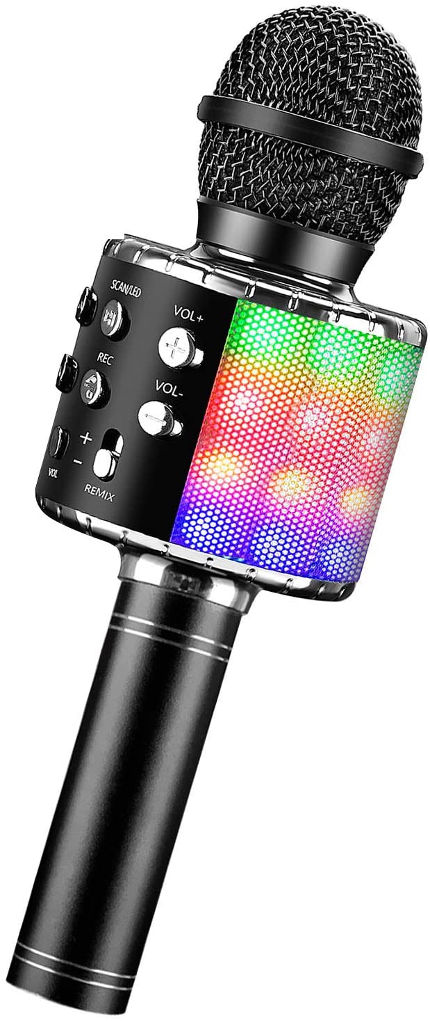 Wireless 4 in 1 Bluetooth Karaoke Microphone