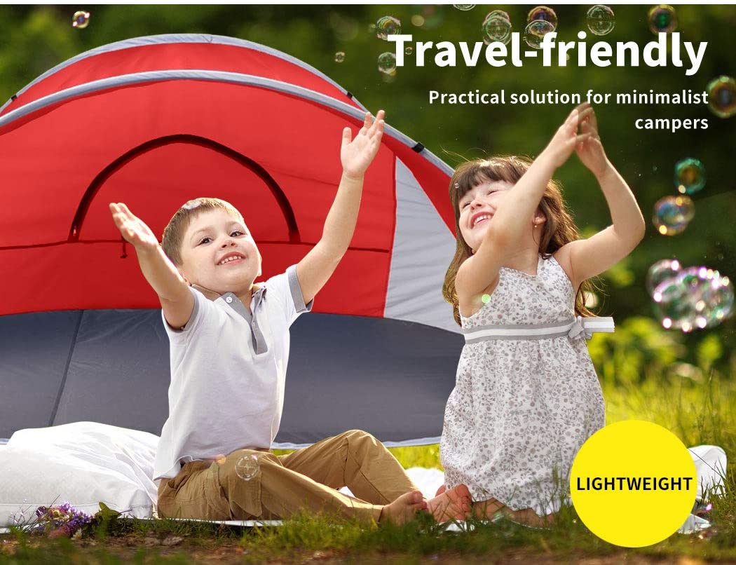 Pop Up Tent Camping Beach Tents 4 Person Portable Hiking Shade Shelter