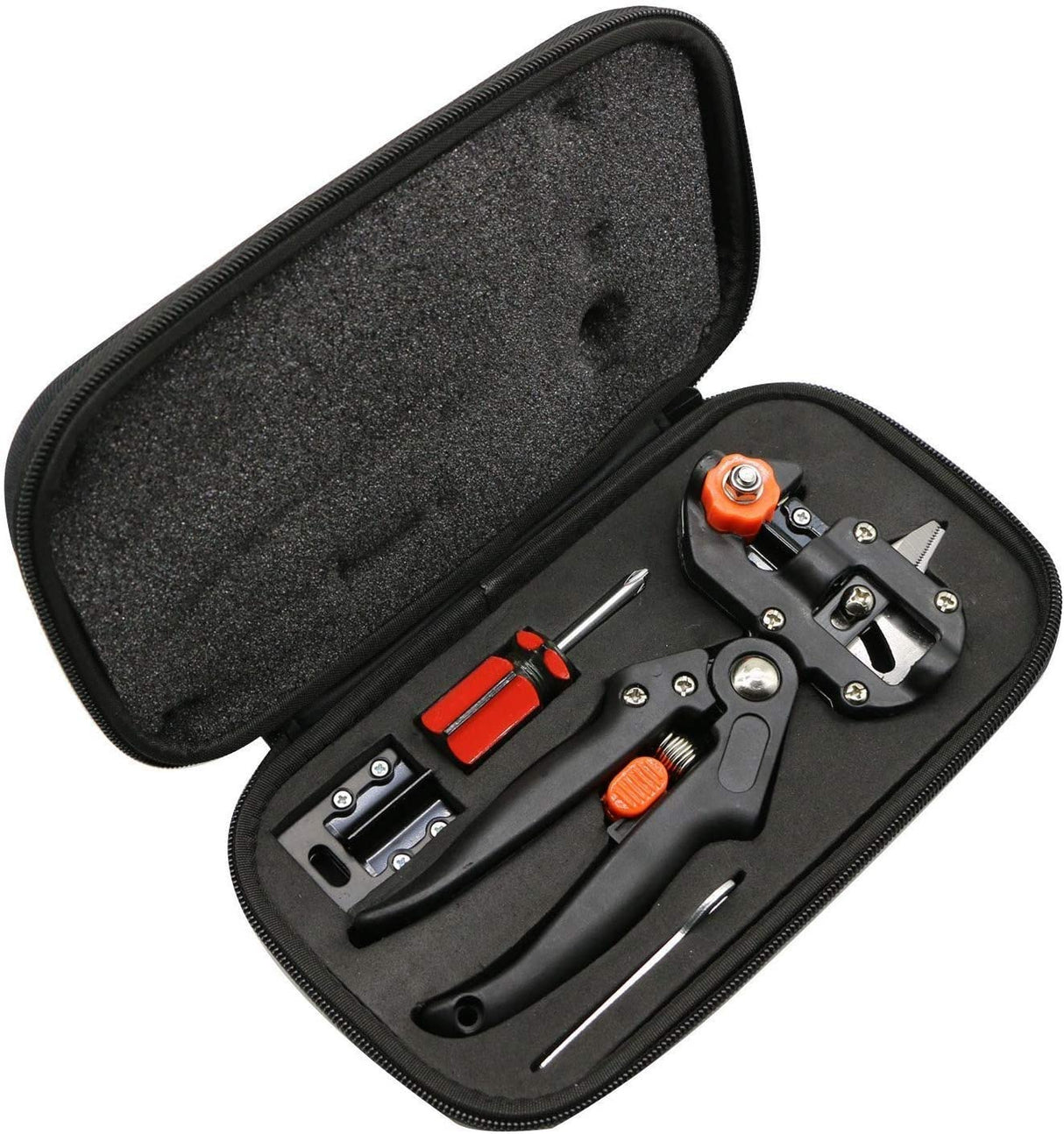 Professional Garden Grafting Pruning Pruner Cutting Tools, Fruit Tree Grafting Kit Shear Scissor for Plant/Branch/Twig/Vine/Fruit Tree - (U-Cut & V-Cut & Ω-Cut)