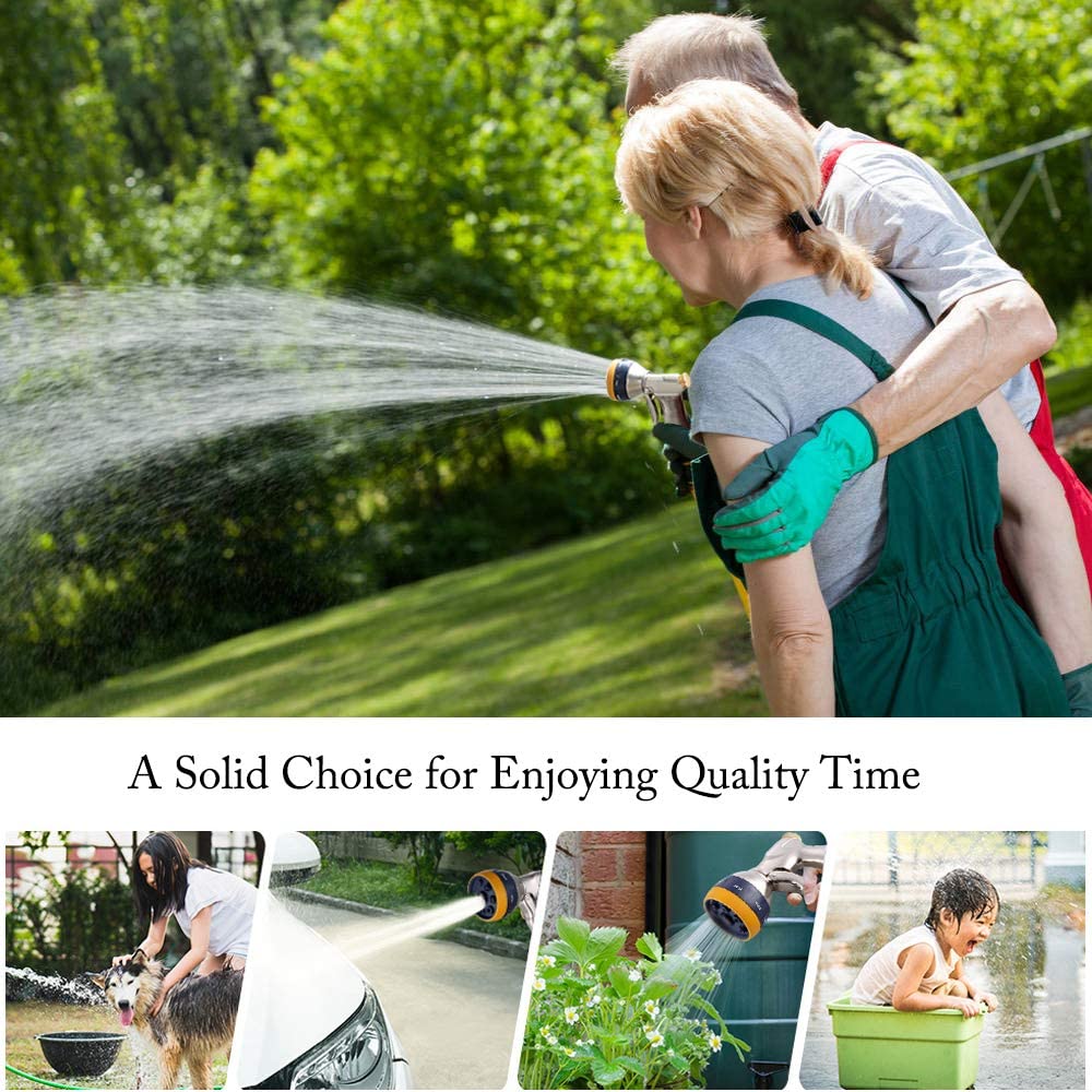 Multi Garden Hose Spray Gun-7 Patterns