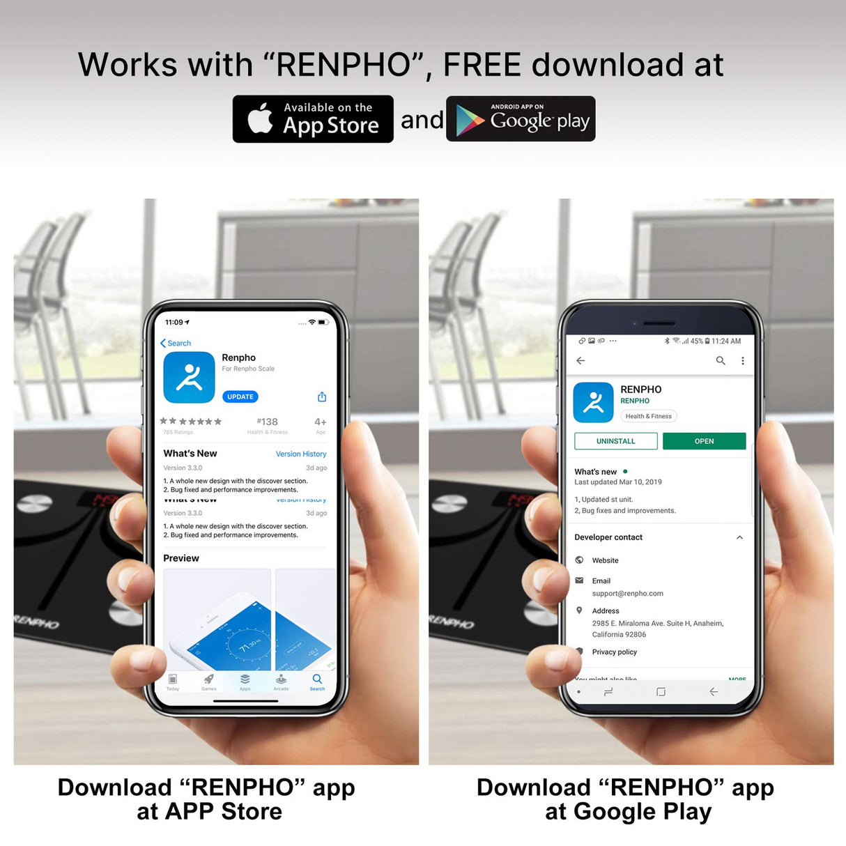 Smart Bluetooth Body Fat Scale