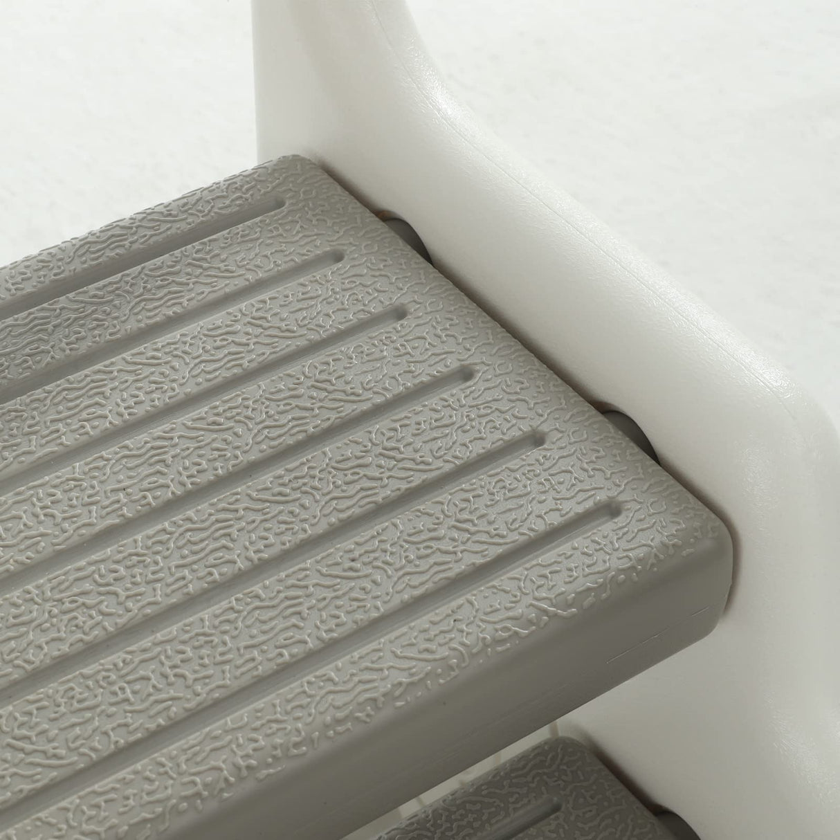 Step Stool for Kids,Toddler Step Stool with Handles and Non-Slip Steps, Two Step Stool for Toilet,Toddler Children Potty Training Kitchen Foot Stool,Gray