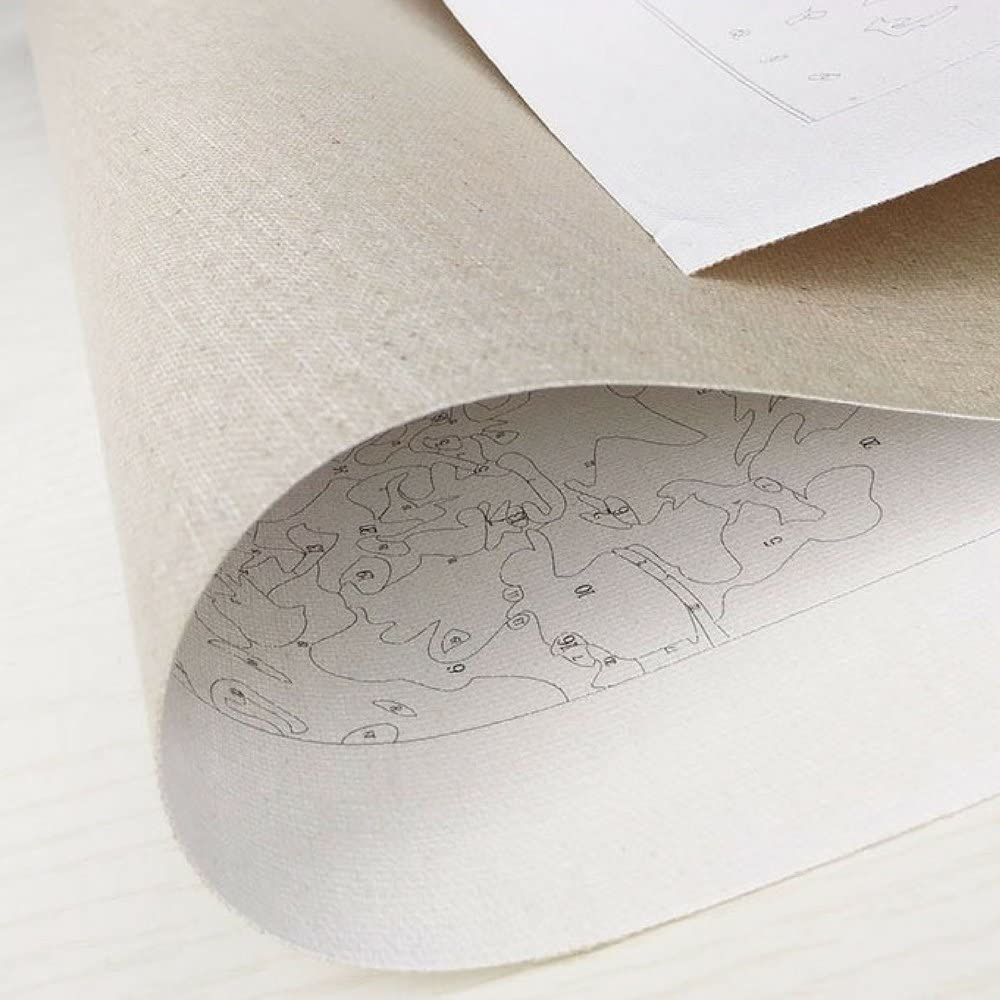 DIY Paint by Numbers Kit for Adults - Van Gogh The Starry Night Replica | DIY Paint by Numbers Landscape Scene Paintings Arts Craft for Home Wall Decor | Canvas, Brushes, Acrylic Paints Included