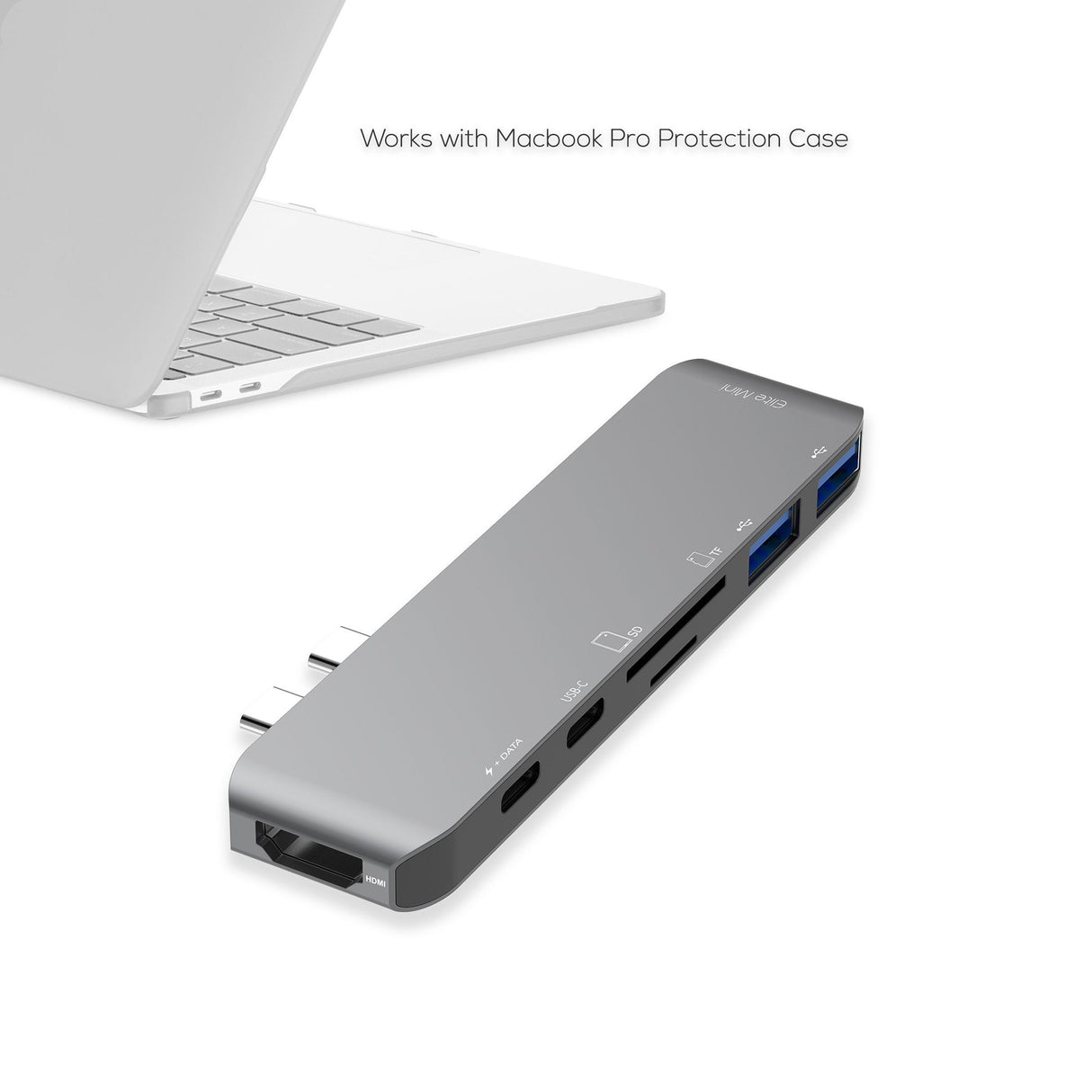 Elite Mini USB C Hub Adapter