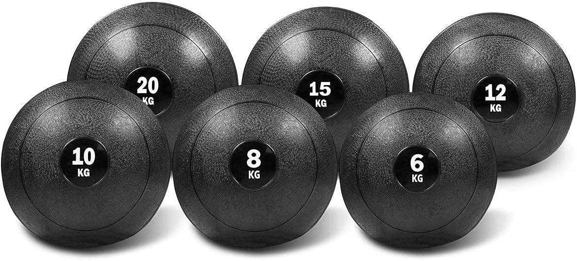 Meteor Dead Bounce Slam Ball with Thick Sheel for Explosive Strength, Crossfit Training, Muscle Growth, Workout, Resistance, Endurance, Agility, Gym, Home, Exercise