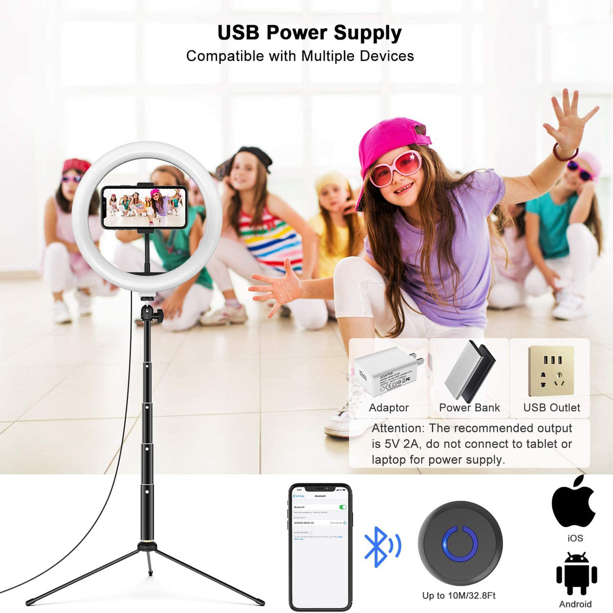 Ring Light with Tripod Stand