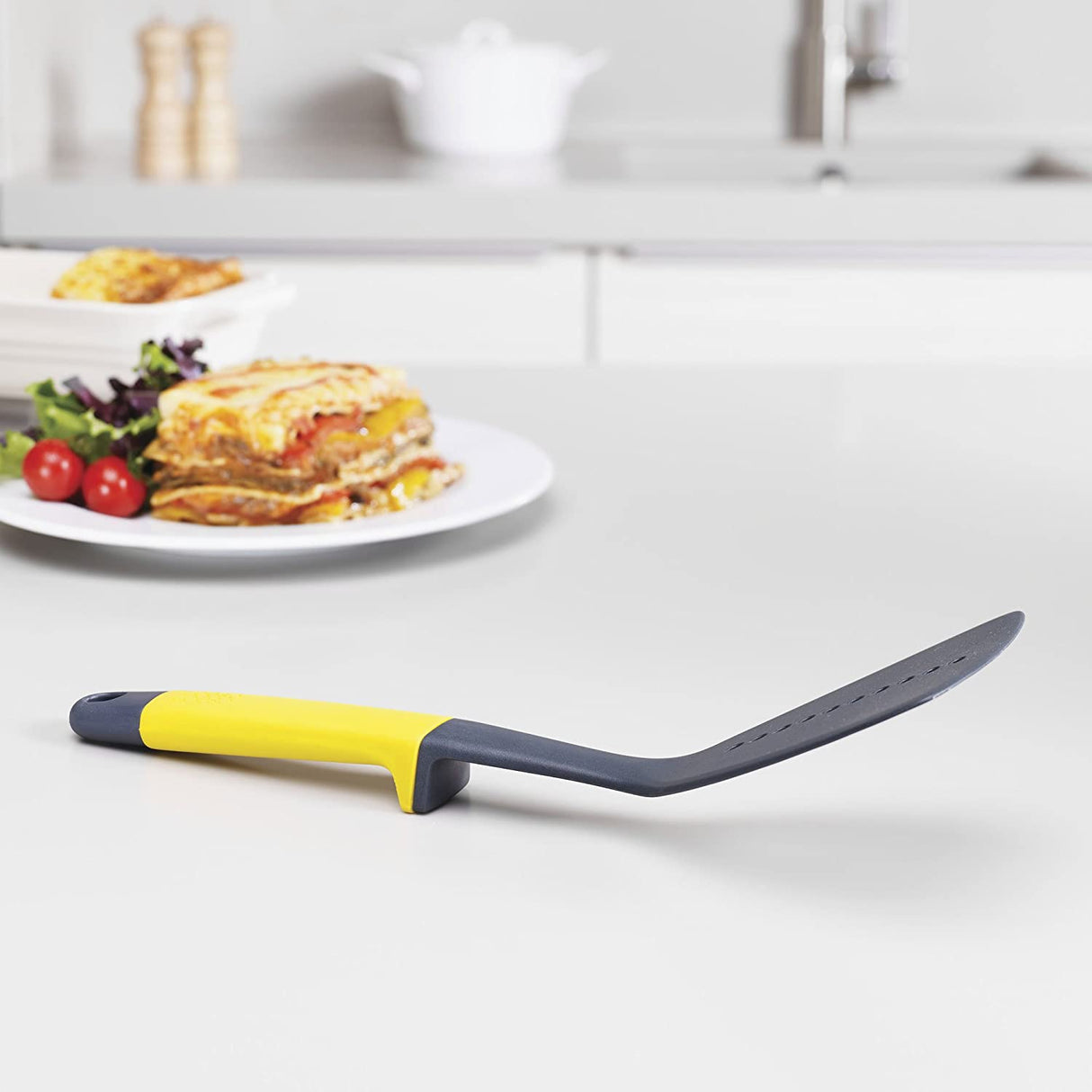 6 Pieces Kitchen Utensil Set with Storage Carousel, Multicolor