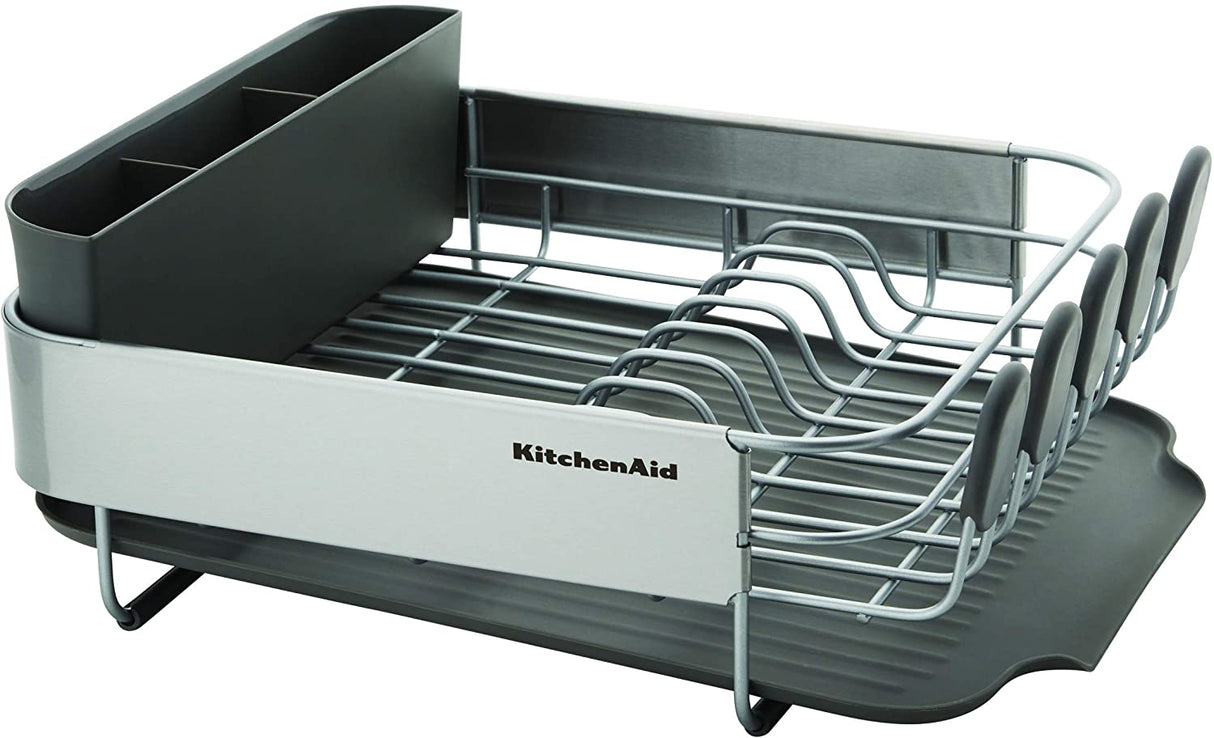 KitchenAid Stainless Steel Wrap Compact Dish Rack