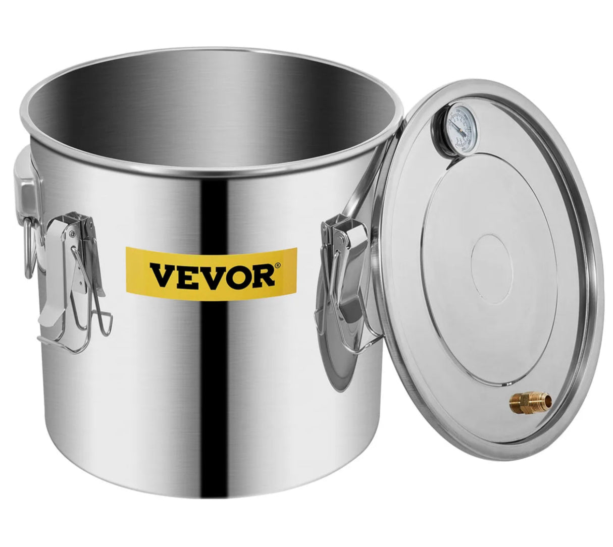 3 Pots 5Gal 19L Alcohol Distiller Copper Alcohol Still Boiler Spirits Brew Kit