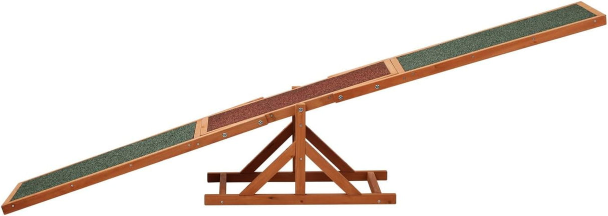 Dog Seesaw Pet Agility Training 180cm Plank 70kg Capacity